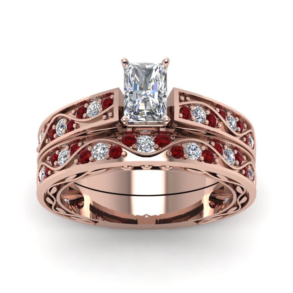 radiant-cut-antique-filigree-wedding-ring-set-with-ruby-in-rose-gold-FDENS3543RAGRUDRANGLE5-NL-RG