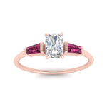 Load image into Gallery viewer, radiant-cut-bar-baguette-3-stone-pink-sapphire-engagement-ring-in-FDENS100RARGSADRPI-NL-RG
