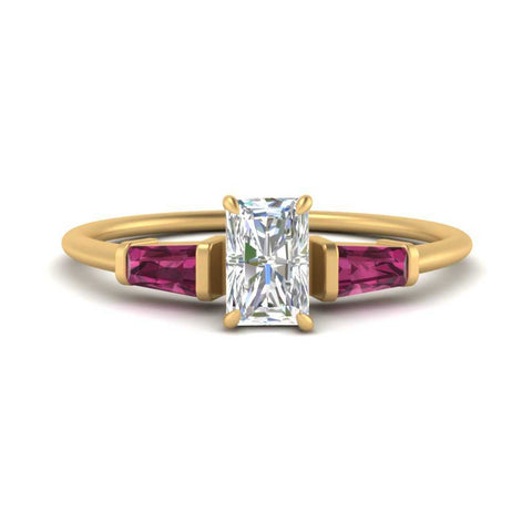 radiant-cut-bar-baguette-3-stone-pink-sapphire-engagement-ring-in-yellow-gold-FDENS100RARGSADRPI-NL-YG