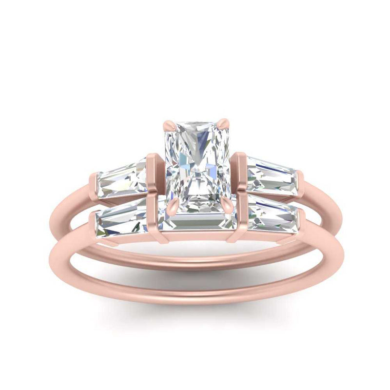 radiant-cut-bar-set-diamond-ring-with-matching-3-baguette-wedding-band-in-rose-gold-FDENS100RAANGLE5-NL-RG