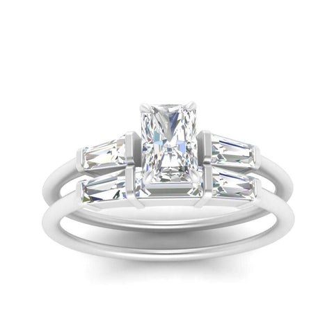 radiant-cut-bar-set-diamond-ring-with-matching-3-baguette-wedding-band-in-white-gold-FDENS100RAANGLE5-NL-WG