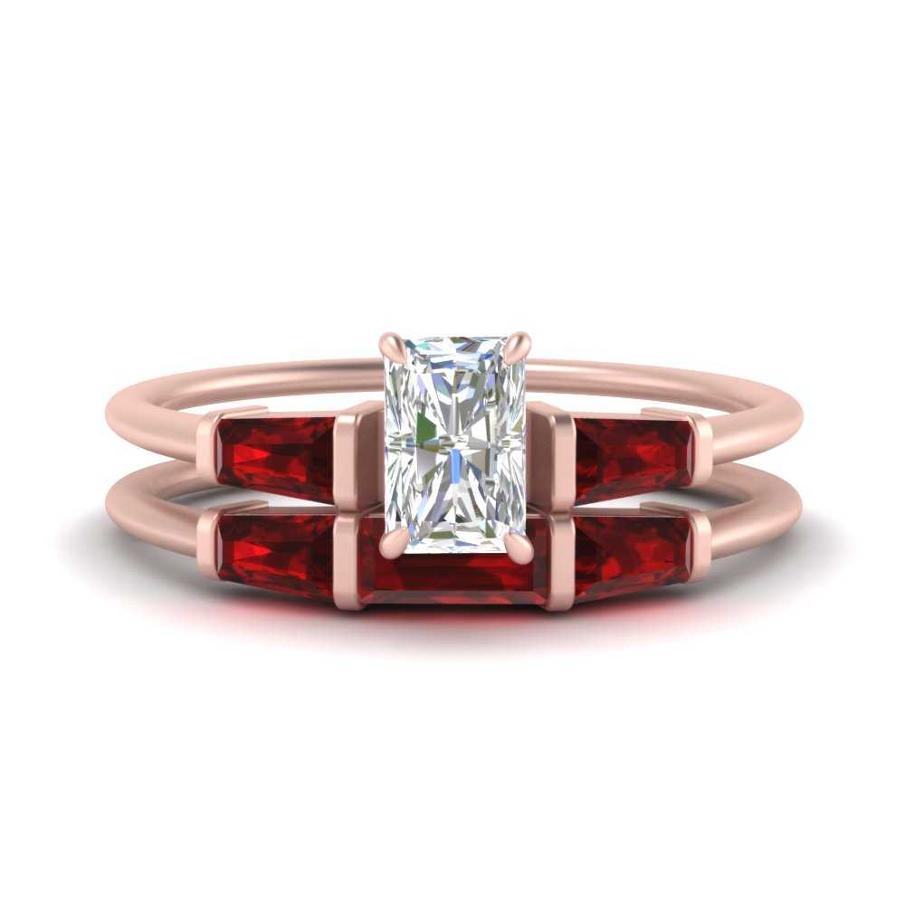 radiant-cut-bar-set-ruby-ring-with-matching-3-baguette-wedding-band-in-FDENS100RAGRUDR-NL-RG