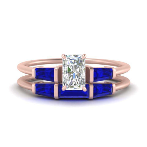 radiant-cut-bar-set-sapphire-ring-with-matching-3-baguette-wedding-band-in-rose-gold-FDENS100RAGSABL-NL-RG
