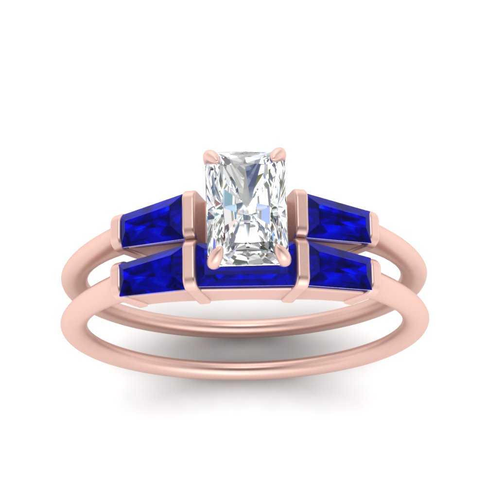 radiant-cut-bar-set-sapphire-ring-with-matching-3-baguette-wedding-band-in-FDENS100RAGSABL-NL-RG