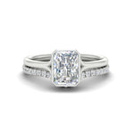 Load image into Gallery viewer, radiant-cut-bezel-solitaire-ring-with-diamond-band-in-white-gold-FD11229RA-NL-WG_db5bc864-fd98-4153-ba72-39b73b656c99.jpg?v=1758702953