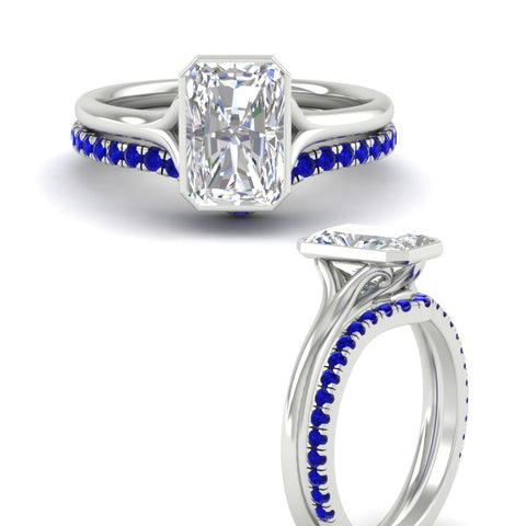 radiant-cut-bezel-solitaire-ring-with-sapphire-band-in-white-gold-FD11229RAGSABLANGLE3-NL-WG.jpg?v=1758702888