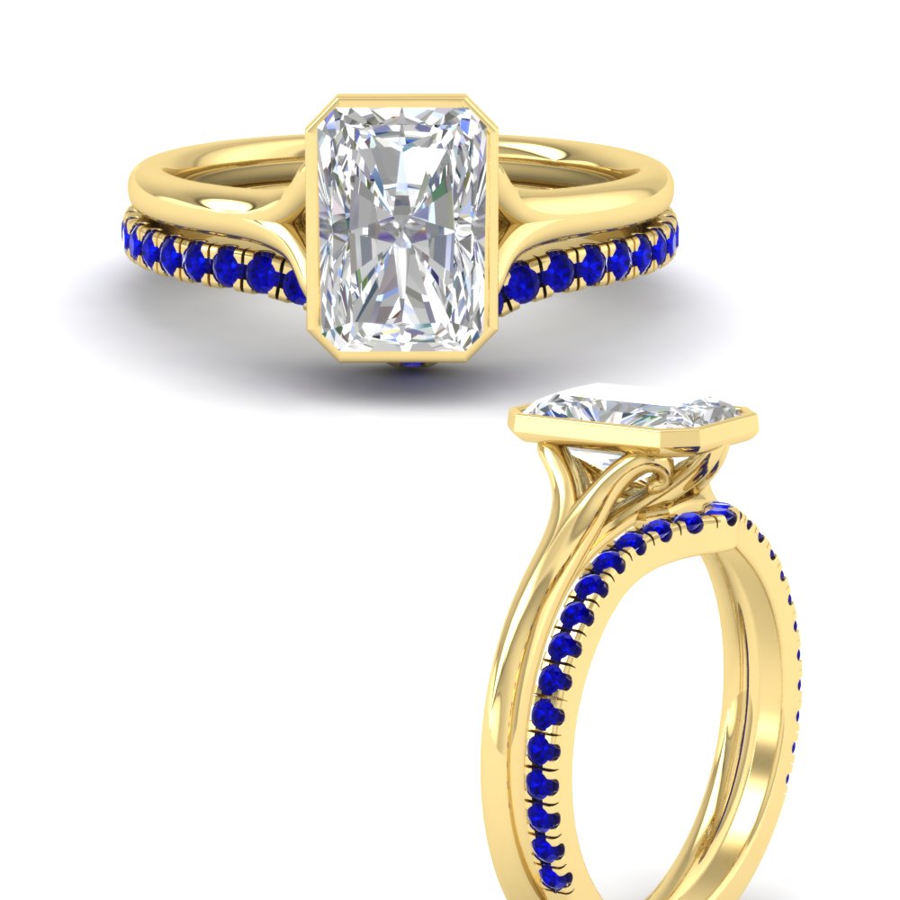 radiant-cut-bezel-solitaire-ring-with-sapphire-band-in-yellow-gold-FD11229RAGSABLANGLE3-NL-YG.jpg?v=1758702888