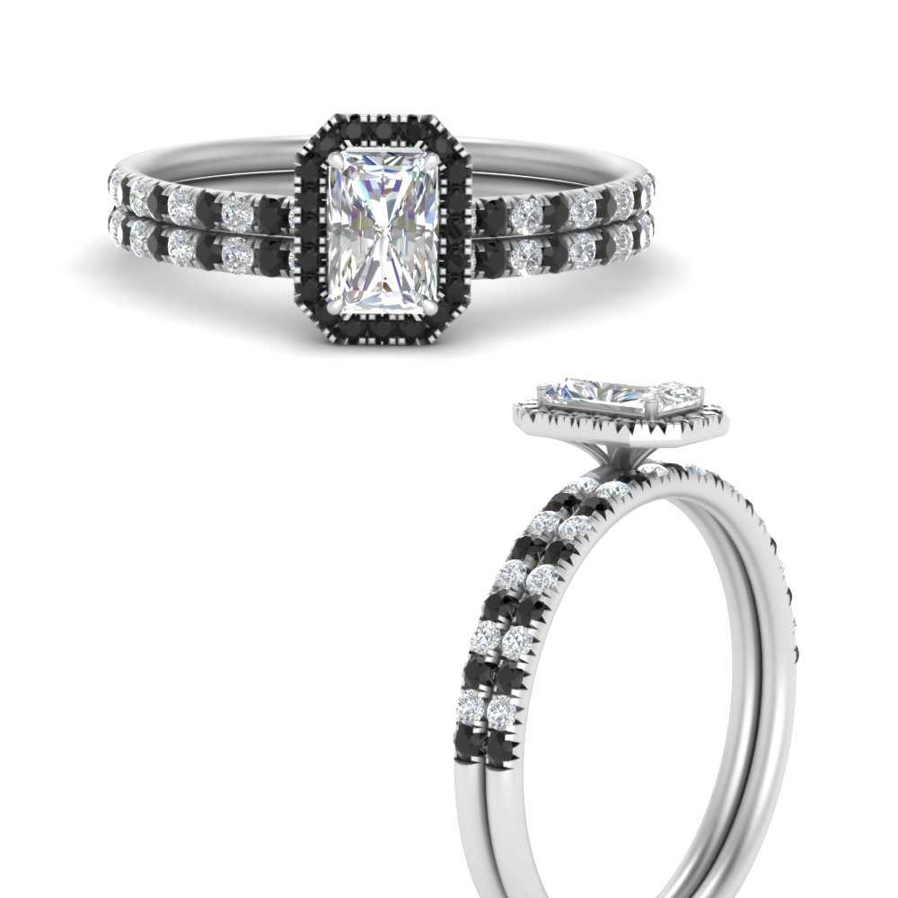 radiant-cut-black-diamond-halo-wedding-ring-set-in-white-gold-FD-8523RAGBLACK-NL-WG