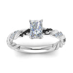 Load image into Gallery viewer, radiant-cut-black-diamond-twisted-vine-engagement-ring-in-white-gold-FD9127RARGBLACKANGLE5-NL-WG
