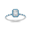 Load image into Gallery viewer, radiant-cut-blue-topaz-halo-petite-engagement-ring-in-white-gold-FD8523RARGICBLTOANGLE3-NL-WG
