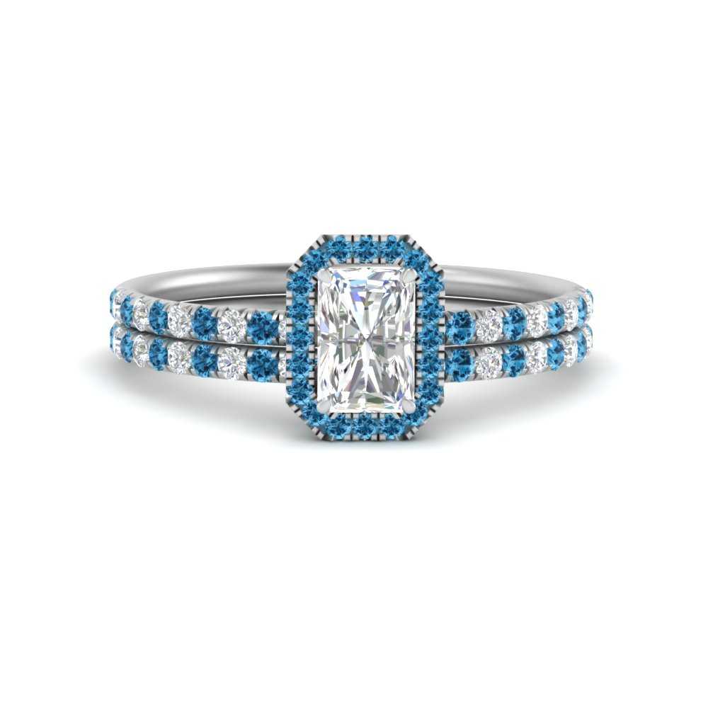 radiant-cut-blue-topaz-halo-wedding-ring-set-in-white-gold-FD-8523RAGICBLTO-NL-WG
