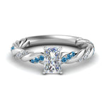 Load image into Gallery viewer, radiant-cut-blue-topaz-twisted-vine-engagement-ring-in-white-gold-FD9127RARGICBLTO-NL-WG
