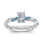 Load image into Gallery viewer, radiant-cut-blue-topaz-twisted-vine-engagement-ring-in-white-gold-FD9127RARGICBLTOANGLE5-NL-WG