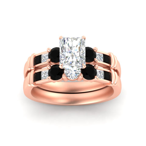 radiant-cut-bridal-ring-set-with-black-diamond-princess-channel-accents-in-rose-gold-fdens286ragblackangle5-nl-rg.jpg