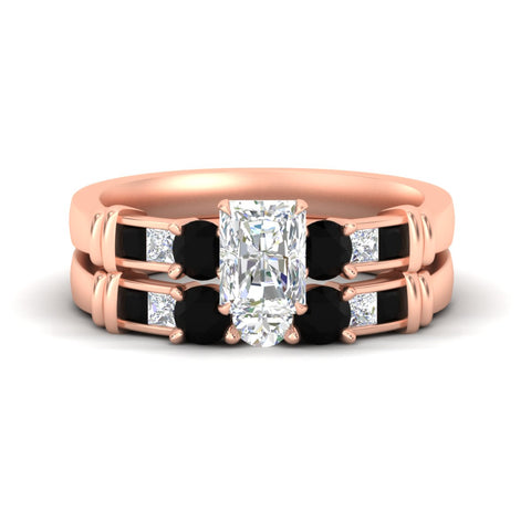 radiant-cut-bridal-ring-set-with-black-diamond-princess-channel-accents-in-rose-gold-fdens286ragblacksleep-nl-rg.jpg