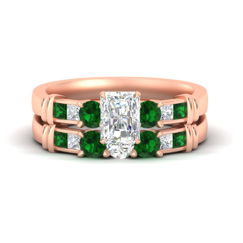 radiant-cut-bridal-ring-set-with-emerald-princess-channel-accents-in-rose-gold-fdens286ragemgrsleep-nl-rg.jpg