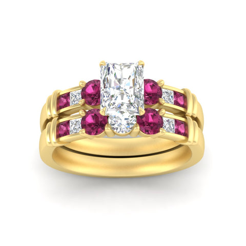 radiant-cut-bridal-ring-set-with-pink-sapphire-princess-channel-accents-in-yellow-gold-fdens286ragsadrpiangle5-nl-yg.jpg