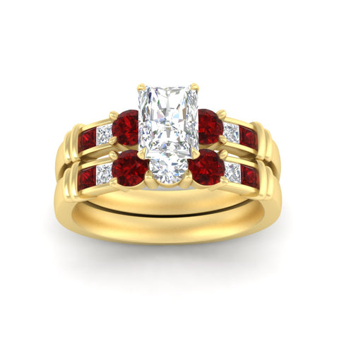 radiant-cut-bridal-ring-set-with-ruby-princess-channel-accents-in-yellow-gold-fdens286ragrudrangle5-nl-yg.jpg