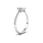 Load image into Gallery viewer, radiant-cut-cathedral-pave-diamond-engagement-ring-in-white-gold-FD11145RARANGLE2-NL-WG
