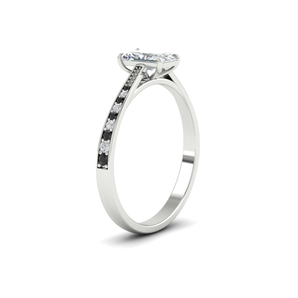 radiant-cut-cathedral-pave-diamond-engagement-ring-with-black-diamond-in-white-gold-FD11145RARGBLACKANGLE2-NL-WG