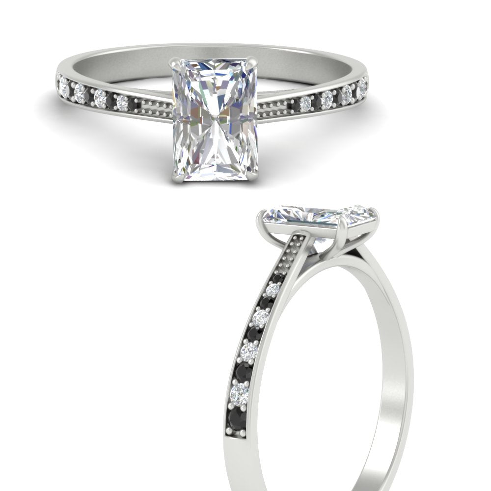 radiant-cut-cathedral-pave-diamond-engagement-ring-with-black-diamond-in-white-gold-FD11145RARGBLACKANGLE3-NL-WG