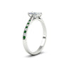 Load image into Gallery viewer, radiant-cut-cathedral-pave-diamond-engagement-ring-with-emerald-in-white-gold-FD11145RARGEMGRANGLE2-NL-WG
