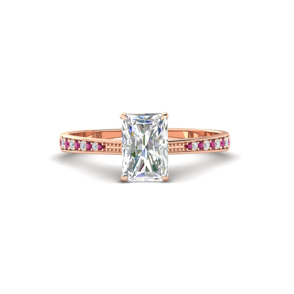 radiant-cut-cathedral-pave-diamond-engagement-ring-with-pink-sapphire-in-rose-gold-FD11145RARGSADRPI-NL-RG
