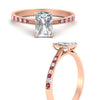 Load image into Gallery viewer, radiant-cut-cathedral-pave-diamond-engagement-ring-with-pink-sapphire-in-rose-gold-FD11145RARGSADRPIANGLE3-NL-RG