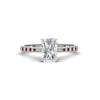 Load image into Gallery viewer, radiant-cut-cathedral-pave-diamond-engagement-ring-with-ruby-in-white-gold-FD11145RARGRUDR-NL-WG