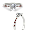 Load image into Gallery viewer, radiant-cut-cathedral-pave-diamond-engagement-ring-with-ruby-in-white-gold-FD11145RARGRUDRANGLE3-NL-WG