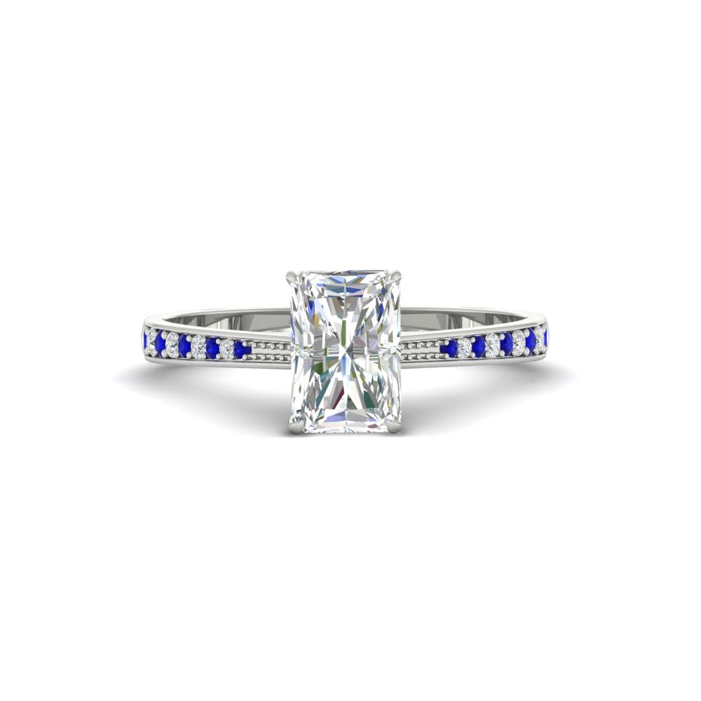 radiant-cut-cathedral-pave-diamond-engagement-ring-with-sapphire-in-white-gold-FD11145RARGSABL-NL-WG