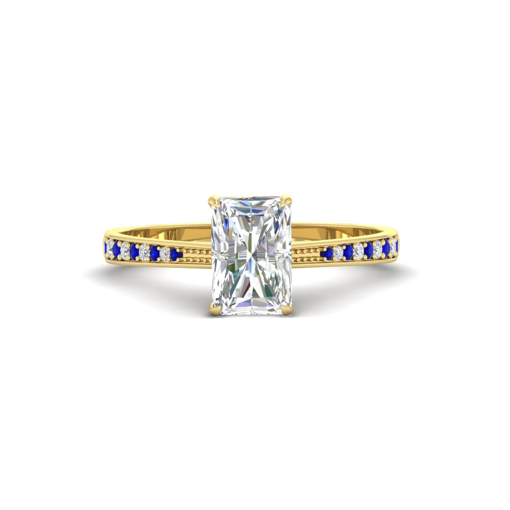 radiant-cut-cathedral-pave-diamond-engagement-ring-with-sapphire-in-yellow-gold-FD11145RARGSABL-NL-YG