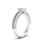 Load image into Gallery viewer, radiant-cut-celtic-engraved-solitaire-ring-in-white-gold-fdenr8544rarangle2-nl-wg
