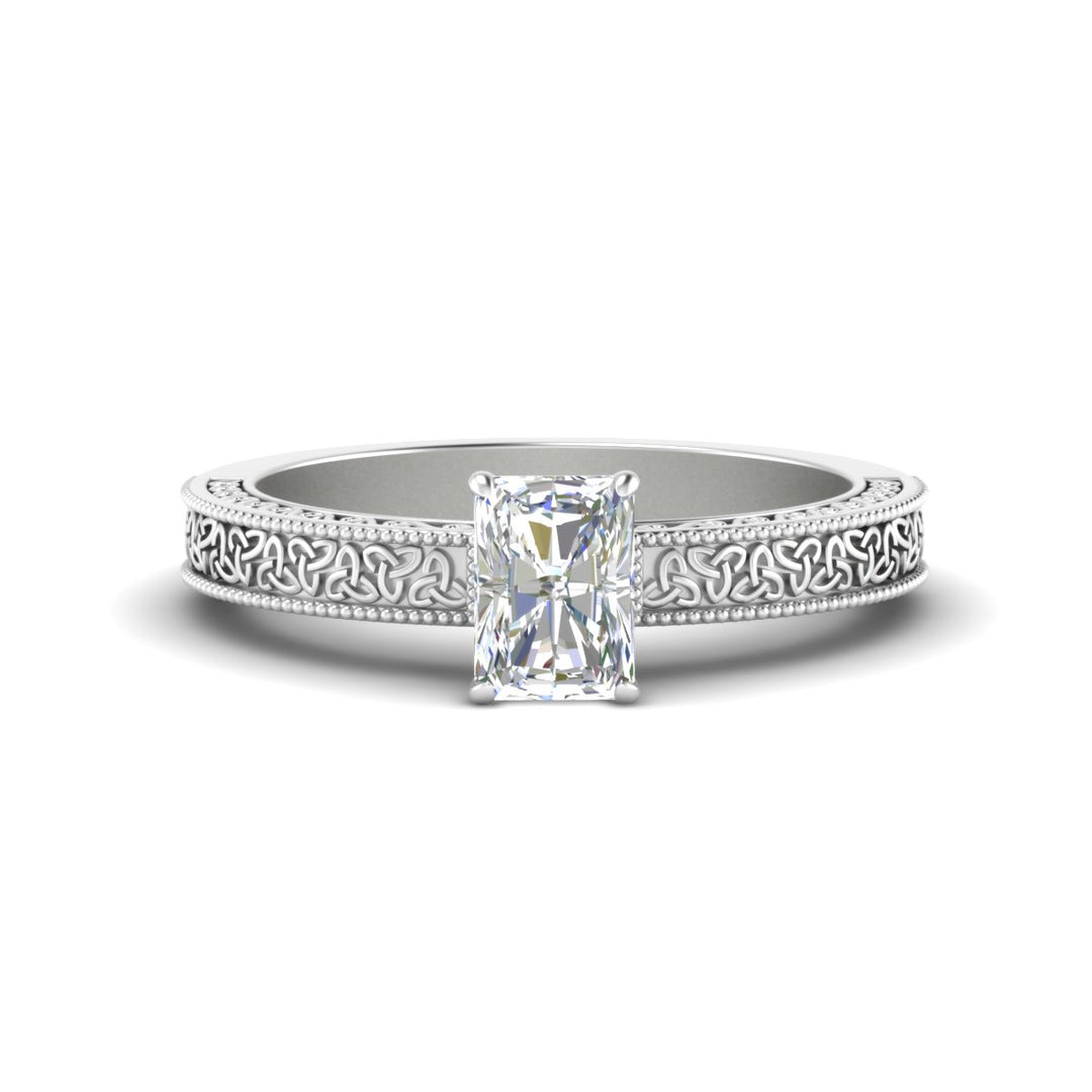 radiant-cut-celtic-engraved-solitaire-ring-in-white-gold-fdenr8544rarsleep-nl-wg