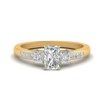 Load image into Gallery viewer, radiant-cut-channel-three-stone-diamond-engagement-ring-in-yellow-gold-FDENS205RAR-NL-YG.jpg

