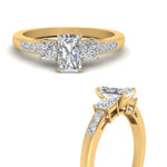 Load image into Gallery viewer, radiant-cut-channel-three-stone-diamond-engagement-ring-in-yellow-gold-FDENS205RAR-NL-YG.jpg
