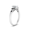 Load image into Gallery viewer, radiant-cut-channel-three-stone-diamond-engagement-ring-with-black-diamond-in-white-gold-FDENS205RARGBLACK-NL-WG.jpg