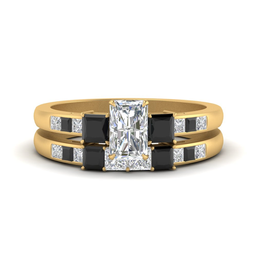 radiant-cut-channel-three-stone-diamond-engagement-ring-with-black-diamond-in-yellow-gold-FDENS205RAGBLACK-NL-YG.jpg
