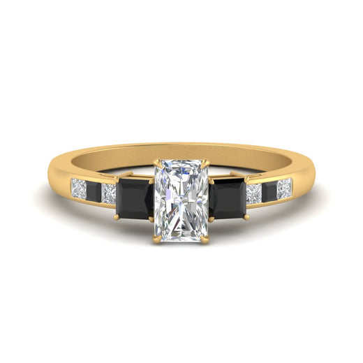 radiant-cut-channel-three-stone-diamond-engagement-ring-with-black-diamond-in-yellow-gold-FDENS205RARGBLACK-NL-YG.jpg