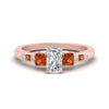 Load image into Gallery viewer, radiant-cut-channel-three-stone-diamond-engagement-ring-with-orange-sapphire-in-rose-gold-FDENS205RARGSAOR-NL-RG.jpg