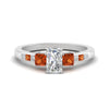 Load image into Gallery viewer, radiant-cut-channel-three-stone-diamond-engagement-ring-with-orange-sapphire-in-white-gold-FDENS205RARGSAOR-NL-WG.jpg