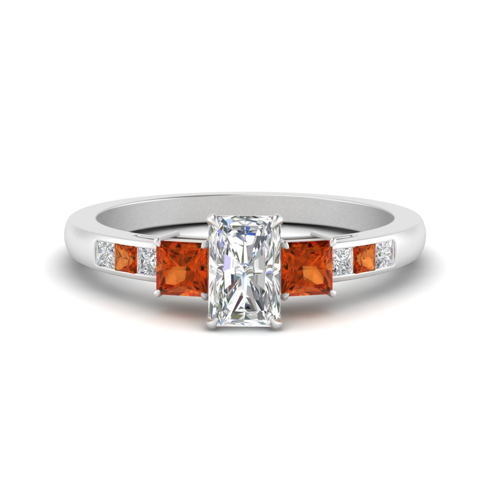 radiant-cut-channel-three-stone-diamond-engagement-ring-with-orange-sapphire-in-white-gold-FDENS205RARGSAOR-NL-WG.jpg
