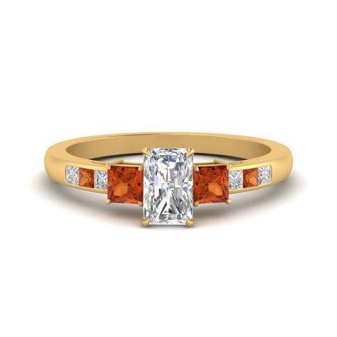 radiant-cut-channel-three-stone-diamond-engagement-ring-with-orange-sapphire-in-yellow-gold-FDENS205RARGSAOR-NL-YG.jpg