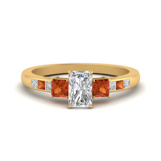 radiant-cut-channel-three-stone-diamond-engagement-ring-with-orange-sapphire-in-yellow-gold-FDENS205RARGSAOR-NL-YG.jpg