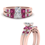 Load image into Gallery viewer, radiant-cut-channel-three-stone-diamond-engagement-ring-with-pink-sapphire-in-rose-gold-FDENS205RAGSADRPI-NL-RG.jpg