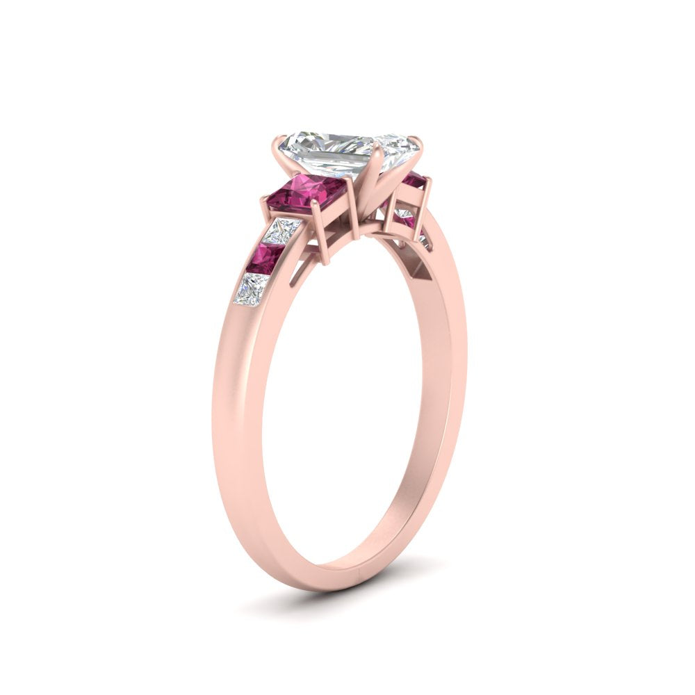 radiant-cut-channel-three-stone-diamond-engagement-ring-with-pink-sapphire-in-rose-gold-FDENS205RARGSADRPI-NL-RG.jpg