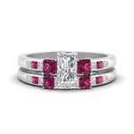 Load image into Gallery viewer, radiant-cut-channel-three-stone-diamond-engagement-ring-with-pink-sapphire-in-white-gold-FDENS205RAGSADRPI-NL-WG.jpg
