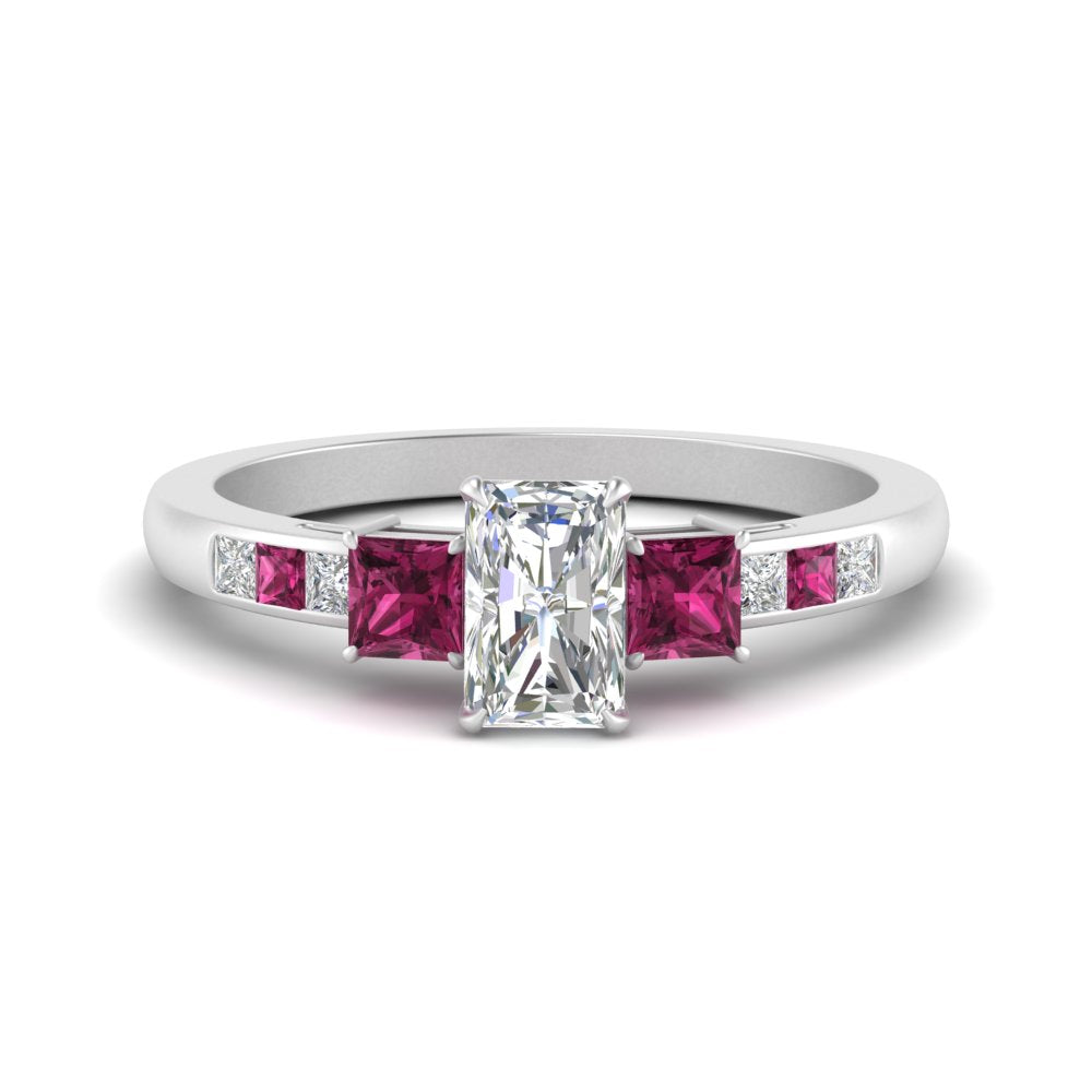 radiant-cut-channel-three-stone-diamond-engagement-ring-with-pink-sapphire-in-white-gold-FDENS205RARGSADRPI-NL-WG.jpg