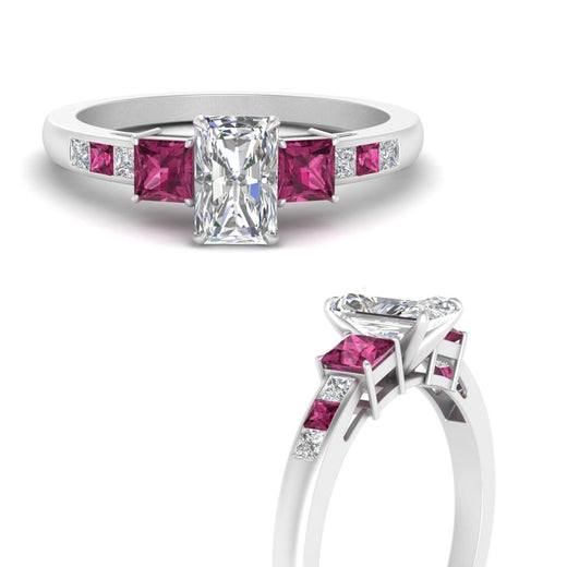 radiant-cut-channel-three-stone-diamond-engagement-ring-with-pink-sapphire-in-white-gold-FDENS205RARGSADRPI-NL-WG.jpg