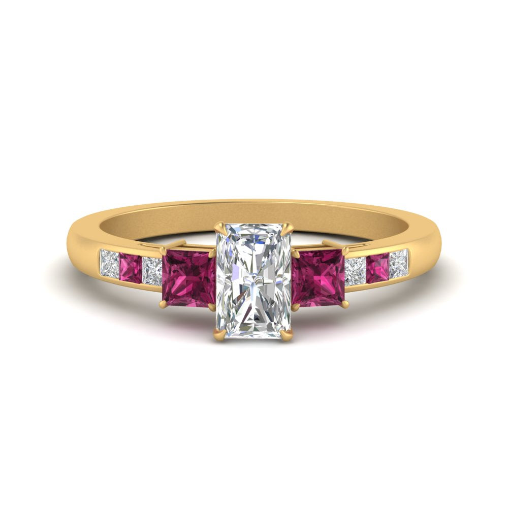 radiant-cut-channel-three-stone-diamond-engagement-ring-with-pink-sapphire-in-yellow-gold-FDENS205RARGSADRPI-NL-YG.jpg